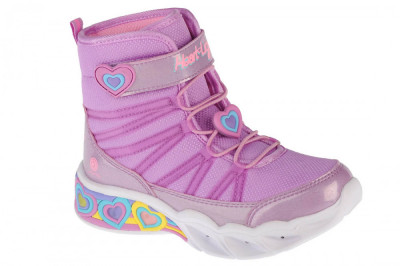 Cizme de iarna Skechers Sweetheart Lights 302661L-LVTQ Roz foto