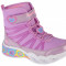 Cizme de iarna Skechers Sweetheart Lights 302661L-LVTQ Roz