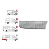 Segment aripa spate MERCEDES SPRINTER, 02.2018- model EXTRA LUNG, partea Dreapta, otel galvanizat; in spatele rotii; sub ornament lateral; Lungime 13