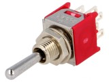 Comutator Basculant 3 Pozitii ON-OFF-ON 3A 125VAC 28VDC