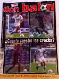 Revista fotbal - &quot;DON BALON&quot; (17.09.-23.09.2001) poster jucatorul GUERRERO