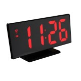 Ceas digital led mirror clock cu afisaj rosu, FOXMAG24&reg;