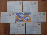 Lot 14 carti postale Germania Deutsche Post 100 Pf anul D&uuml;rer 1971