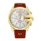 Ceas Barbatesc CURREN M8176 - Maro / Auriu