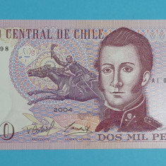 Chile 2.000 Pesos 2004 'Erdoyza' UNC serie: AI 04402898