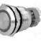 Intrerupator anti-vandalism, ON-(ON), &Oslash;19mm, ONPOW - LAS1-AGQ-11E/R/6V
