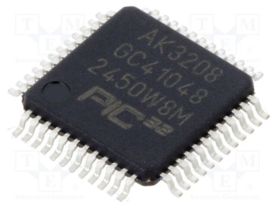 Microcontroler PIC 32kB 200MHz 3-3,6V SMD TQFP48 MICROCHIP foto