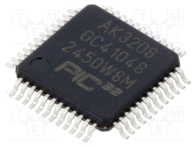 Microcontroler PIC 32kB 200MHz 3-3,6V SMD TQFP48 MICROCHIP