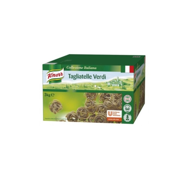 Paste Tagliatelle Verdi Knorr, 3 Kg, Paste Knorr, Paste Tagliatelle, Paste pentru Gatit, Paste Fainoase Tagliatelle, Paste Tagliatelle Verdi, Tagliate