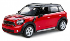 Masina, Rastar, Mini Cooper 1:14 RTR Cu Telecomanda - Rosu foto