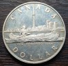 (A634) MONEDA DIN ARGINT CANADA - 1 DOLLAR 1984, 150 ANI TORONTO, CALITATE PROOF, America de Nord