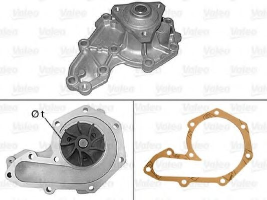 Pompa apa RENAULT MEGANE I Classic (LA0/1) (1996 - 2006) VALEO 506019