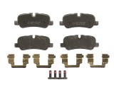 Set placute frana,frana disc LAND ROVER DISCOVERY III (LA, TAA) (2004 - 2009) KROTTENDORF KRO1632