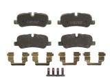 Set placute frana,frana disc LAND ROVER DISCOVERY III (LA, TAA) (2004 - 2009) KROTTENDORF KRO1632