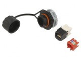 Soclu RJ45 Cat 5e 8p8c Rotativ IAEBH5E