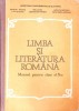 LIMBA SI LITERATURA ROMANA, MANUAL PENTRU CLASA A X-A-NICOLAE I. NICOLAE, MARIA PAVNOTESCU, EMIL LEAHU, A.G-265987