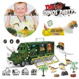Camion de jucărie pentru copii cu dinozauri Deenodi