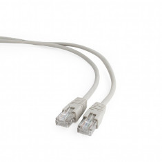 PATCH CORD UTP GEMBIRD Cat5e, cupru-aluminiu, 1.5 m, gri, AWG26, "PP12-1.5M"