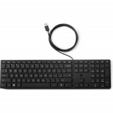Tastatura HP 320K, USB, Qwerty, 1.8m (Negru)