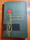 flora alpina si montana din anul 1959