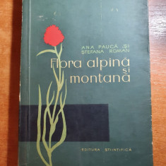 flora alpina si montana din anul 1959