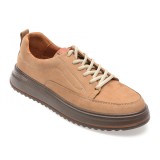 Pantofi sport GRYXX maro, BS4150, din nabuc