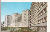 Carte Postala veche - Iasi - Blocurile turn din Piata Unirii - Circulata 1964