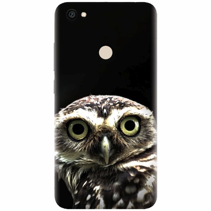 Husa silicon pentru Xiaomi Redmi Note 5A, Owl In The Dark