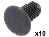 Clips Tapițerie 10 buc Citro&euml;n Opel Peugeot 17.5mm, ROMIX
