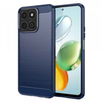 Husa pentru Honor X7c / 200 Smart, Techsuit, Carbon, Albastra foto