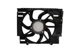 Ventilator radiator BMW Seria 5 E60/E61 03-10, 6 E63/E64 04-11, motor: 3.0 d, 600W; 480 mm; 3 pini, 17427789824; 17427801657