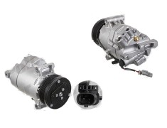 Compresor aer conditionat Opel Astra J, 2009-2017, motorizare 2.0 CDTI, 118kw/121kw, diesel, rola curea 110 mm, 6 caneluri, Delphi tip: CVC