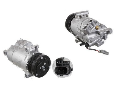Compresor aer conditionat Opel Astra J, 2009-2017, motorizare 2.0 CDTI, 118kw/121kw, diesel, rola curea 110 mm, 6 caneluri, Delphi tip: CVC foto