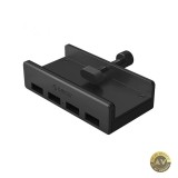 Hub USB Orico MH4PU Clamp 4 x USB-A 3.0 Negru