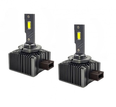 Set 2 becuri LED CanBus D1S 50W 9000lm/bec 6000K foto