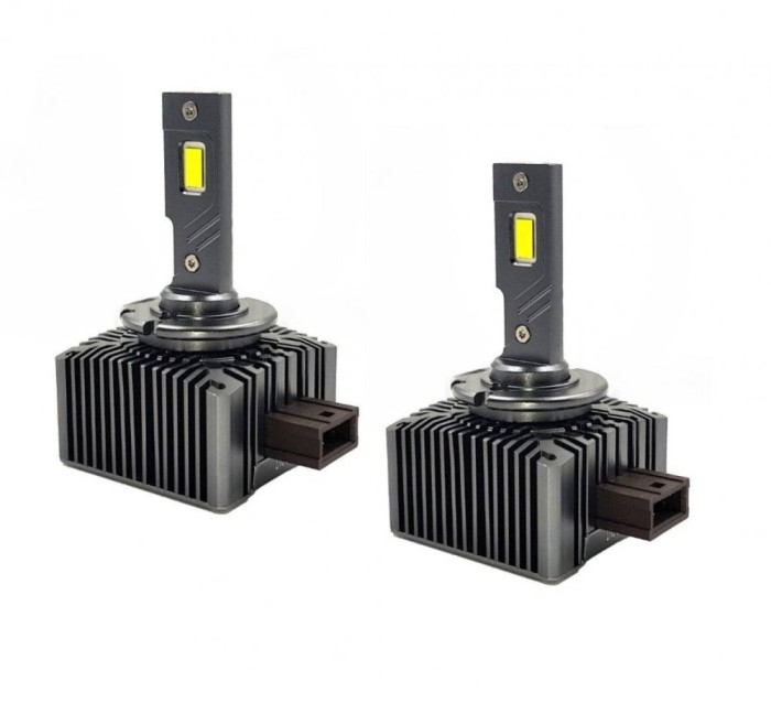 Set 2 becuri LED CanBus D1S 50W 9000lm/bec 6000K
