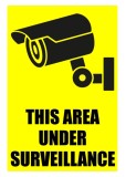 Sign this area under surveillance