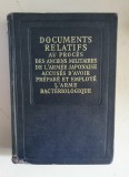 Documents relatifs au proces des anciens militaires de l armee japonaise accus