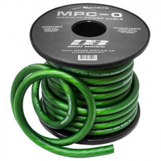 Cablu alimentare Deaf Bonce MPC-0 GA OFC, Metru Liniar / Rola 15m, 50mm2 (1 / 0AWG),Verde, 0743836613999