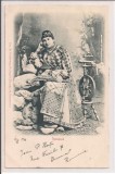 Carte postala circulata in anul 1903