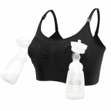 Sutien 2 in1 - Alaptare si sustinere pompa san (negru) XL