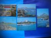 HOPCT LOT NR 826 AURORA-LITORAL -CT-5 CARTI POSTALE-RSR-CIRCULATE, Circulata, Printata, Constanta