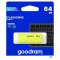 Stick USB 2.0 64GB Galben