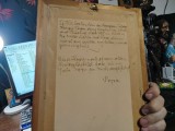 Icoana vintage cu Sfantul Hubertus