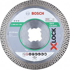 Disc de taiere diamantat X-LOCK Best for Hard Ceramic Bosch 125x22,23x1.6x10mm