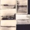 M847N Military and cargo ships on river in France, 1945, batch of 5 photos