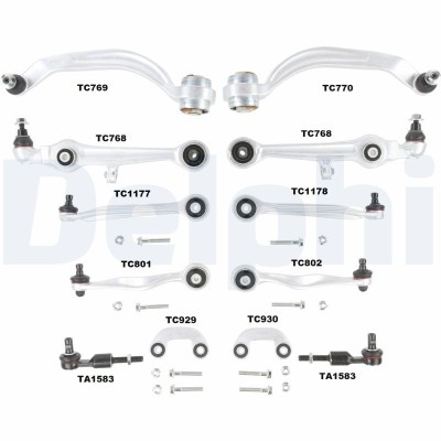 DELPHI TC1300KIT Set reparatie, bara stabilizatoare foto