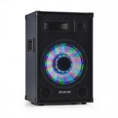 Fenton TL12LED, difuzor pasiv pe 3 cai, led rgb, woofer de 12&amp;amp;quot;, 600 W, corn central, tweeter foto