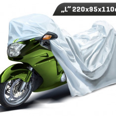 Husa Moto &quot;l&quot; 220x95x110 Cm, 3 Straturi, Reflectoare Carmotion 86379