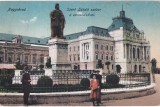 Oradea. Statuia Sfantului Ladislau cu primaria / Nagyv&aacute;rad. Szent L&aacute;szl&oacute; szobor